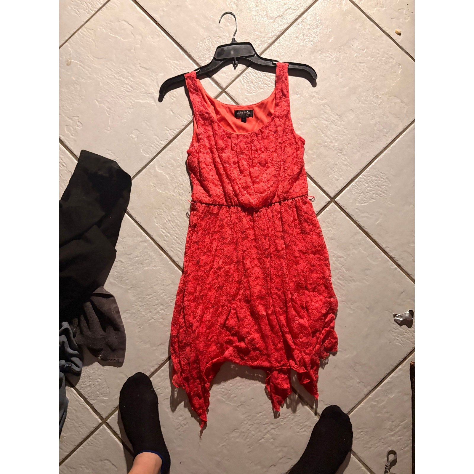 Lovely Love Reign Red Dress - Size Medium - Stylish & Chic