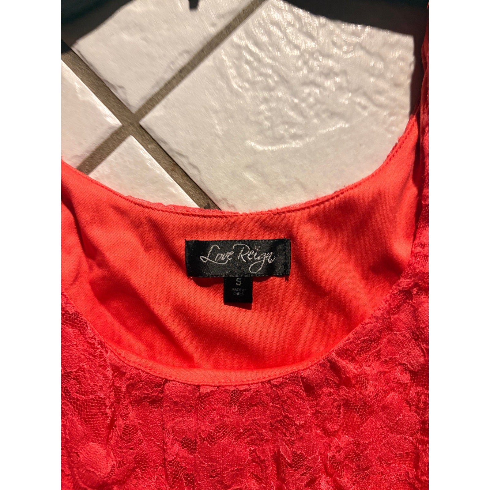 Lovely Love Reign Red Dress - Size Medium - Stylish & Chic