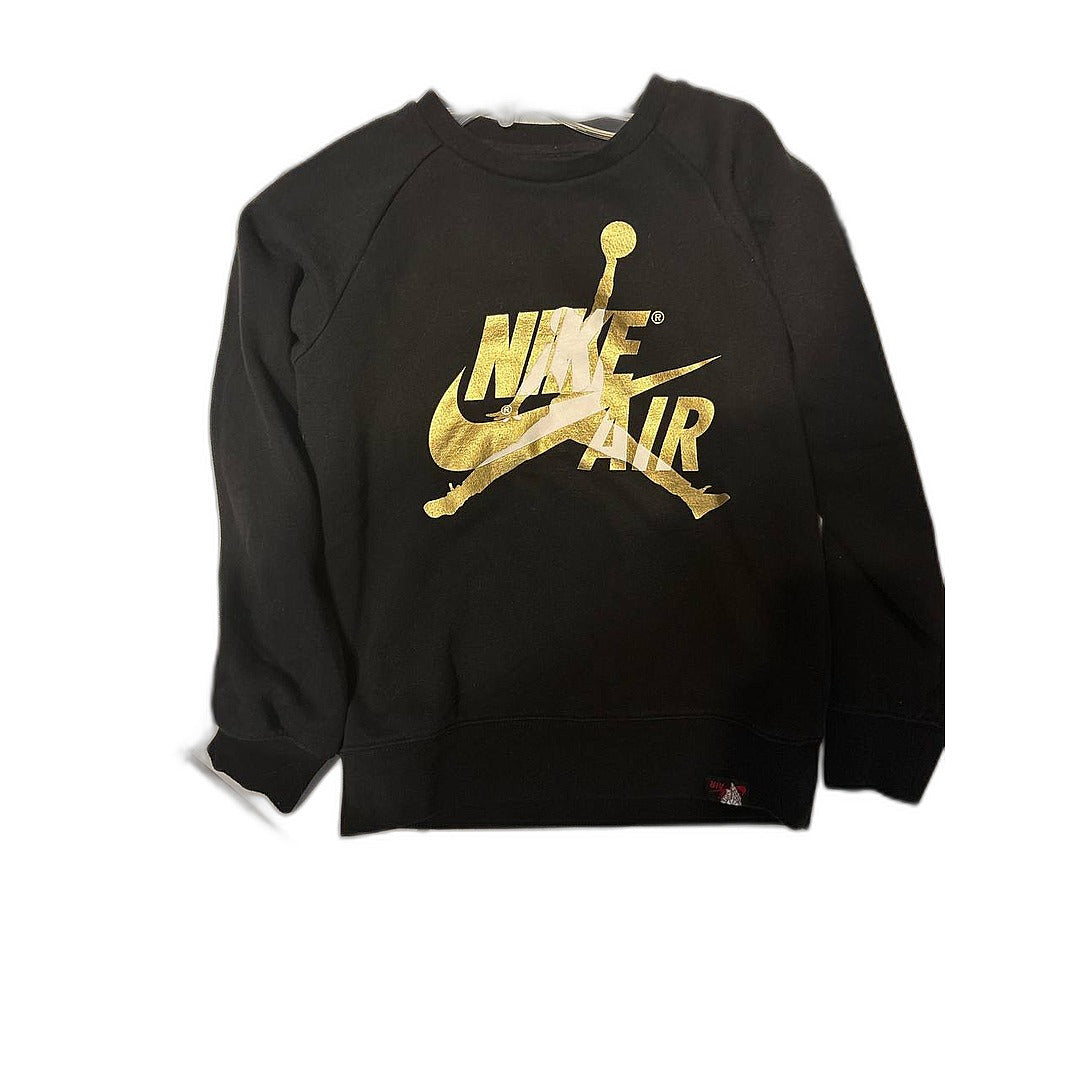 Nike Black/Gold Boys Sweater — Like New | RayMad