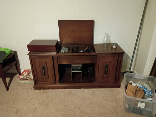 Vintage Record Dresser